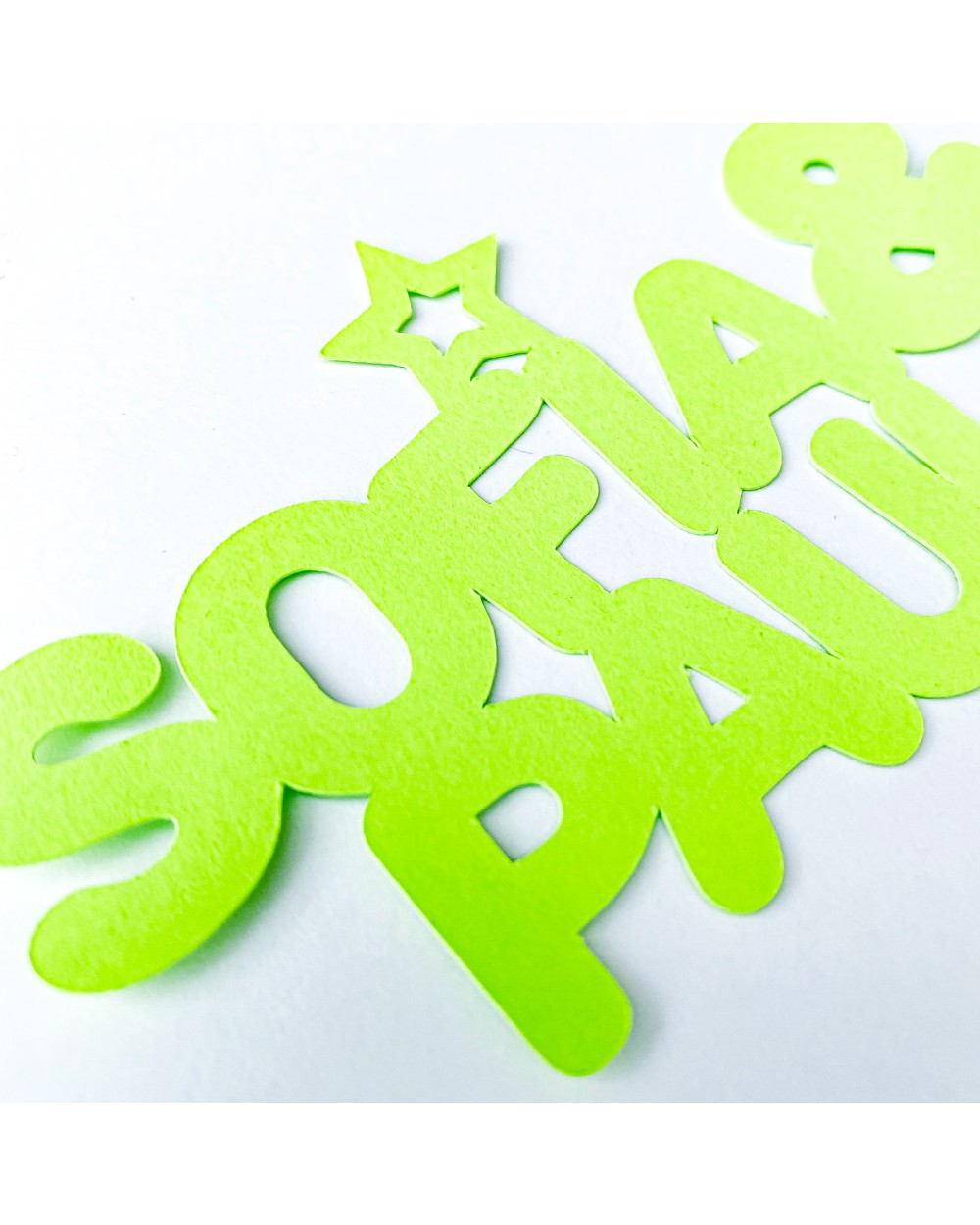 Colgantes Regalo Verde Limon | Tarjetas Con Corte Colgantes Regalo Verde Limon | Tarjetas Con Corte