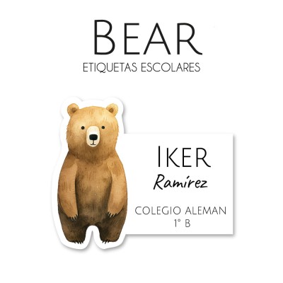 Escuela Adheribles Bear