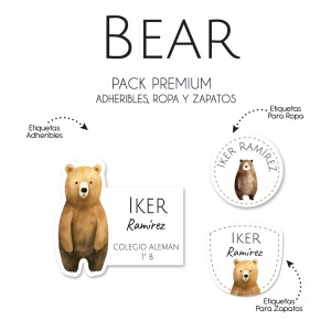 Pack Premium Ropa, Zapatos y Escuela Bear