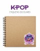 Escuela Adheribles K-POP-Etiquetas Para Escuela
