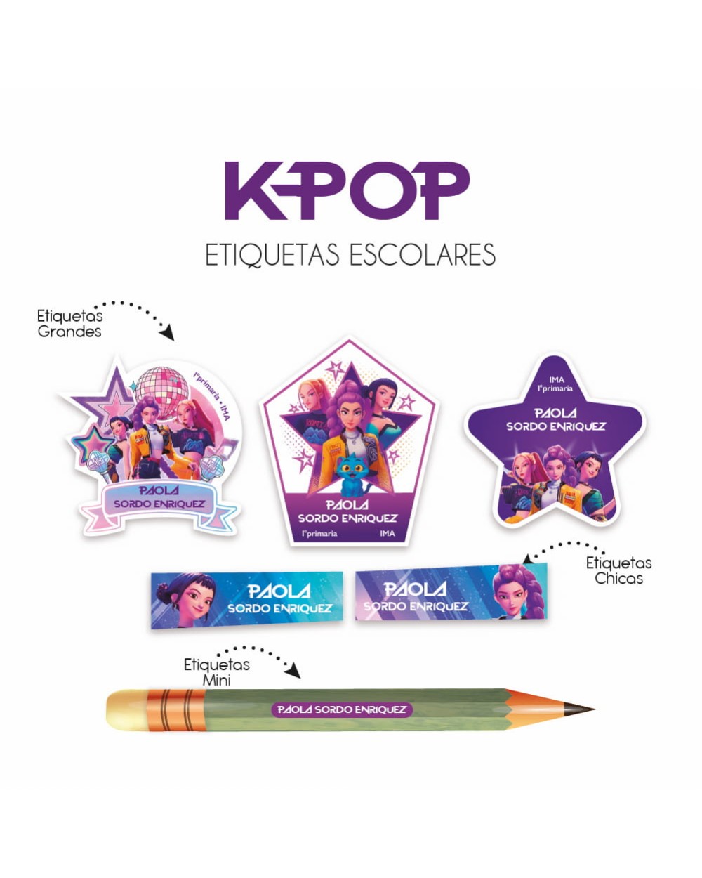 Pack Premium Ropa, Zapatos y Escuela K-POP