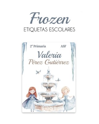 Pack Ropa y Escuela Frozen