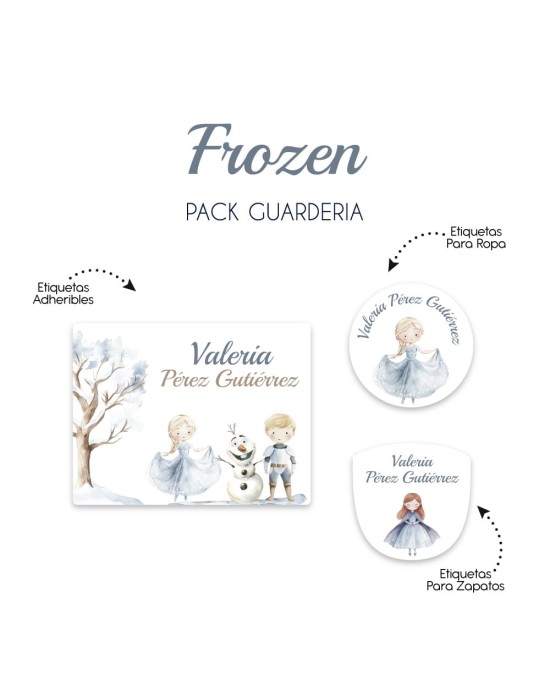 Pack Guardería Frozen | Pack Guarderia Pack Guardería Frozen | Pack Guarderia