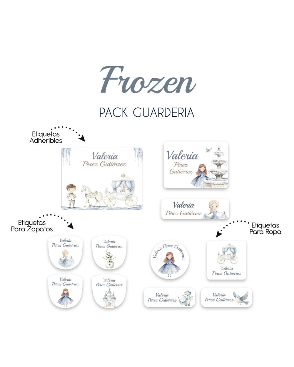 Pack Guardería Frozen | Pack Guarderia Pack Guardería Frozen | Pack Guarderia