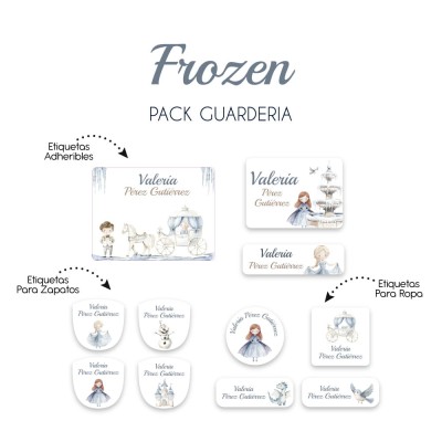 Pack Guardería Frozen Pack Guardería Frozen