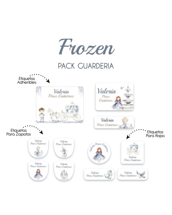 Pack Guardería Frozen | Pack Guarderia Pack Guardería Frozen | Pack Guarderia