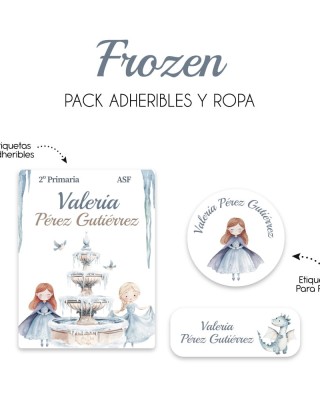 Pack Ropa y Escuela Frozen
