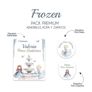 Pack Premium Ropa, Zapatos y Escuela Frozen