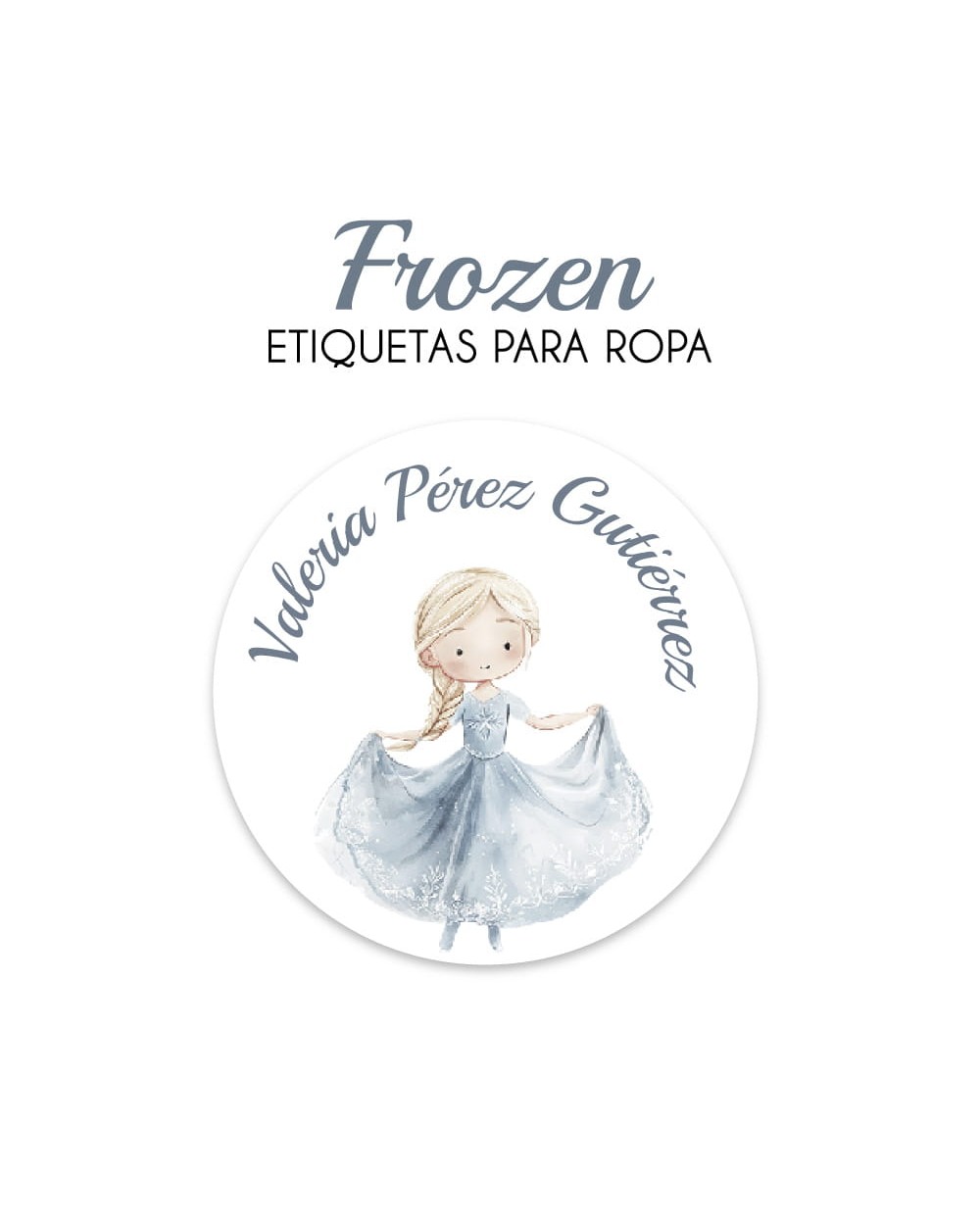 Ropa Frozen-Etiquetas Para Ropa Ropa Frozen-Etiquetas Para Ropa