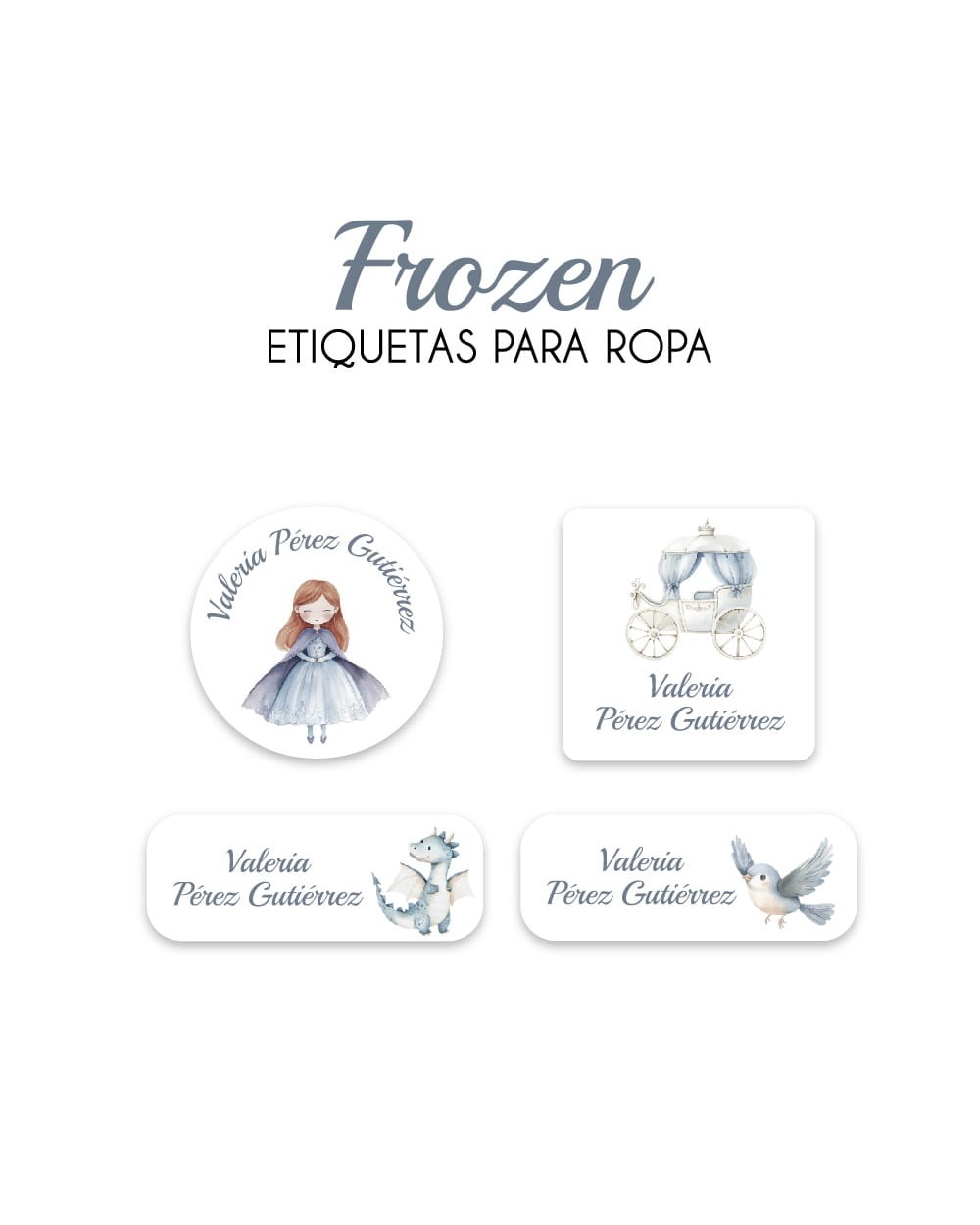 Ropa Frozen-Etiquetas Para Ropa Ropa Frozen-Etiquetas Para Ropa
