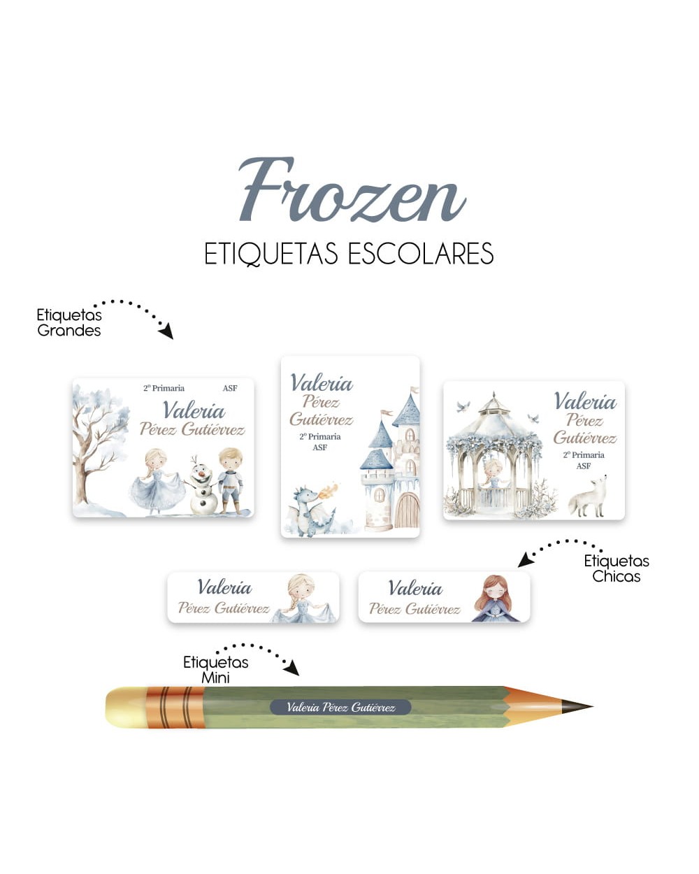 Pack Premium Ropa, Zapatos y Escuela Frozen Pack Premium Ropa, Zapatos y Escuela Frozen