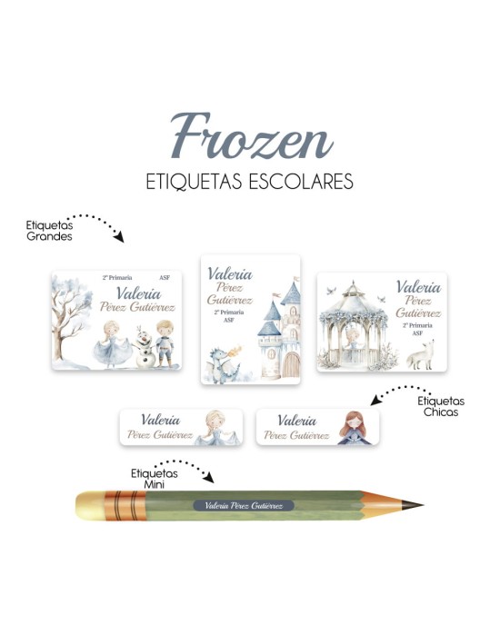 Pack Premium Ropa, Zapatos y Escuela Frozen Pack Premium Ropa, Zapatos y Escuela Frozen