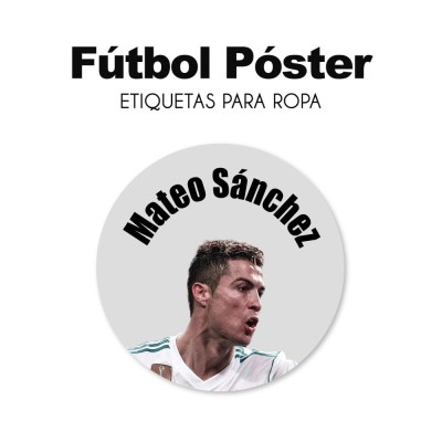 Ropa PLANCHABLES Futbol Poster 