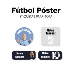 Ropa PLANCHABLES Futbol Poster Ropa PLANCHABLES Futbol Poster