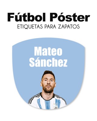 Zapato Futbol Poster