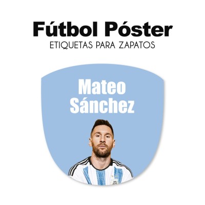 Zapato Futbol Poster