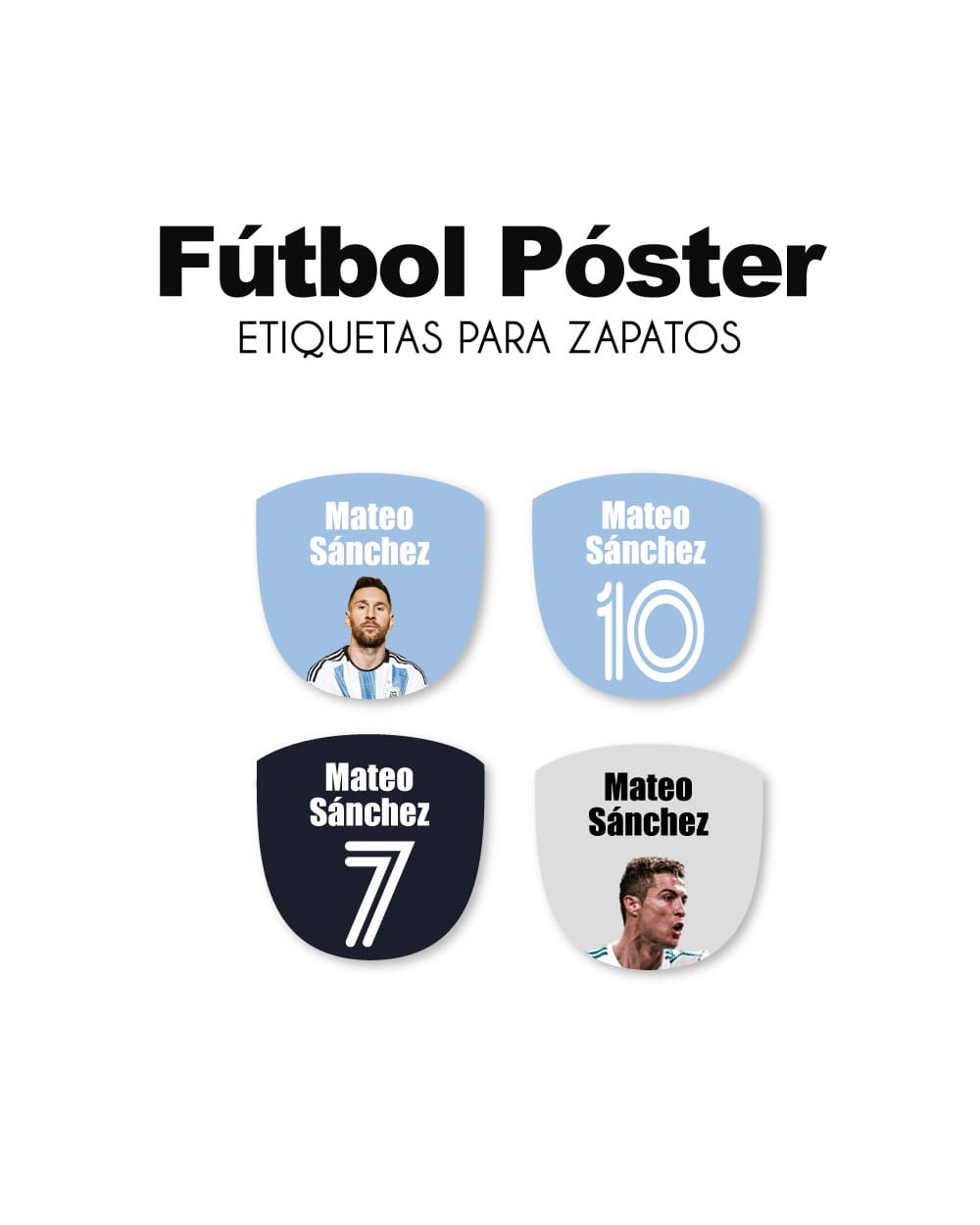 Pack Premium Ropa, Zapatos y Escuela Futbol Poster Pack Premium Ropa, Zapatos y Escuela Futbol Poster