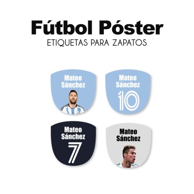 Zapato Futbol Poster