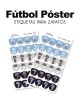 Paquete de etiquetas para Zapato Futbol Poster Paquete de etiquetas para Zapato Futbol Poster