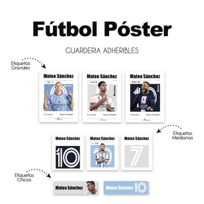 Guarderia Futbol Poster