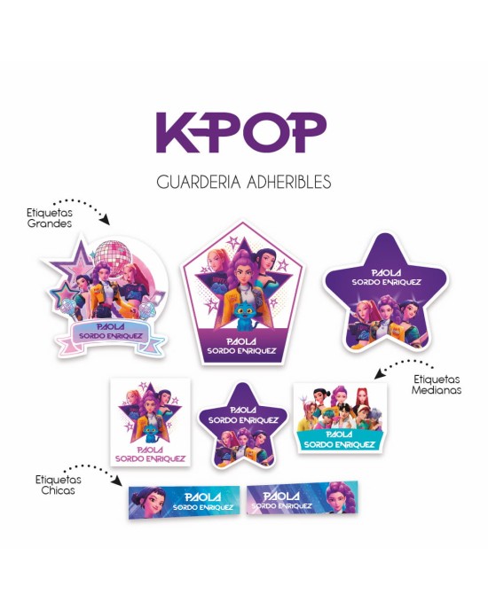 Pack Guardería K-POP | Pack Guarderia