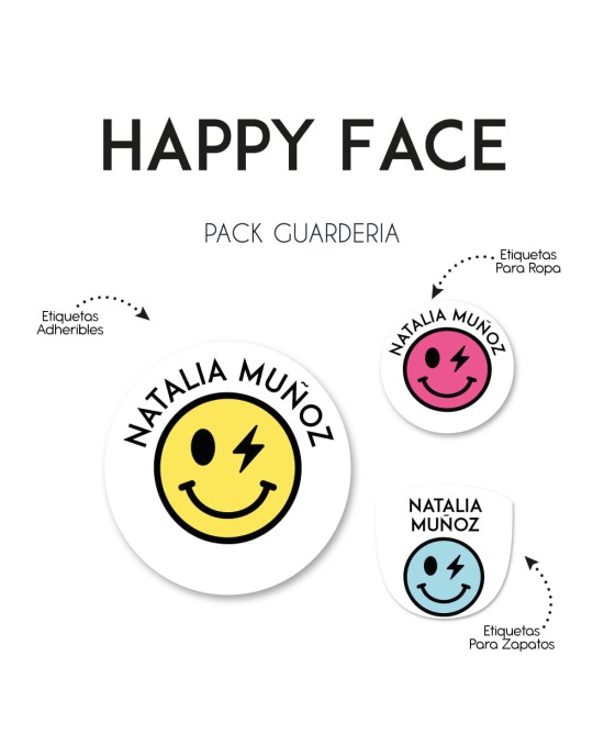 Pack Guardería Happy Face | Pack Guarderia