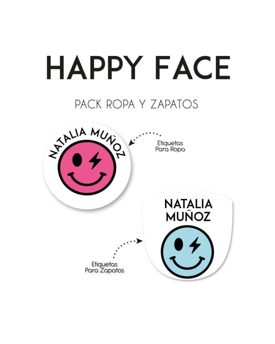 Pack Ropa y Zapatos Happy Face | Pack Ropa y Zapatos
