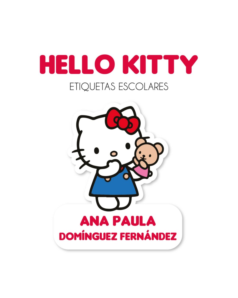 Pack Premium Ropa, Zapatos y Escuela Hello Kitty Pack Premium Ropa, Zapatos y Escuela Hello Kitty