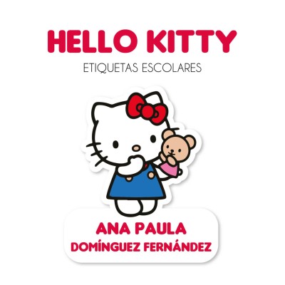 Escuela Adheribles Hello Kitty
