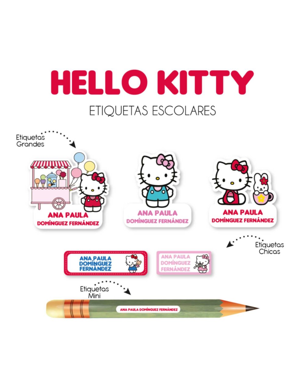Pack Premium Ropa, Zapatos y Escuela Hello Kitty Pack Premium Ropa, Zapatos y Escuela Hello Kitty