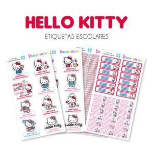 Escuela Adheribles Hello Kitty Escuela Adheribles Hello Kitty