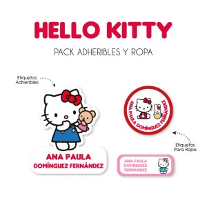 Pack Ropa y Escuela Hello Kitty
