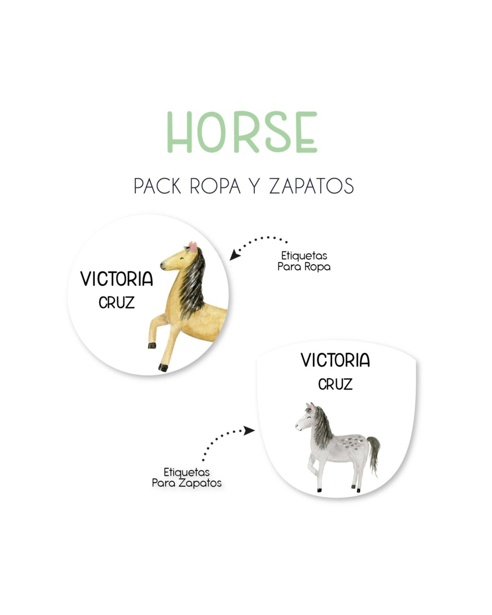 Pack Ropa y Zapatos Horses| Pack Ropa y Zapatos