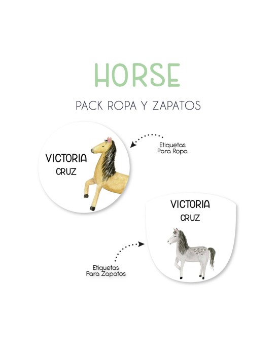 Pack Ropa y Zapatos Horses| Pack Ropa y Zapatos