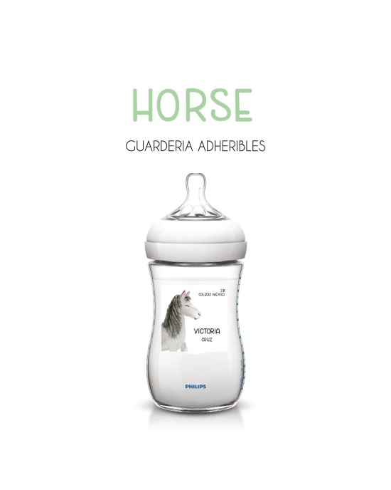Guarderia Horses| Etiquetas Para Guarderia