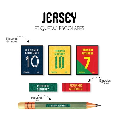 Escuela Adheribles Jersey Escuela Adheribles Jersey