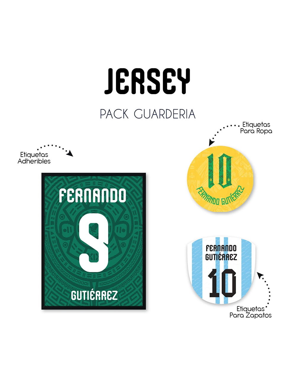 Pack Guardería Jersey | Pack Guarderia