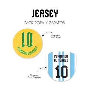 Pack Ropa y Zapatos Jersey