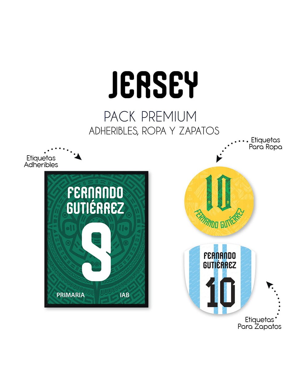 Pack Premium Ropa, Zapatos y Escuela Jersey Pack Premium Ropa, Zapatos y Escuela Jersey