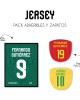 Pack Escuela y Zapatos Jersey | Pack Adheribles y Zapatos Pack Escuela y Zapatos Jersey | Pack Adheribles y Zapatos