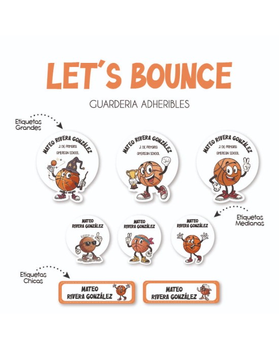Guarderia Lets Bounce| Etiquetas Para Guarderia Guarderia Lets Bounce| Etiquetas Para Guarderia