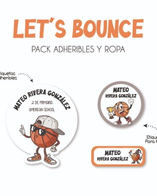 Pack Ropa y Escuela Lets Bounce