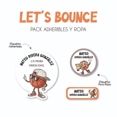 Pack Ropa y Escuela Lets Bounce