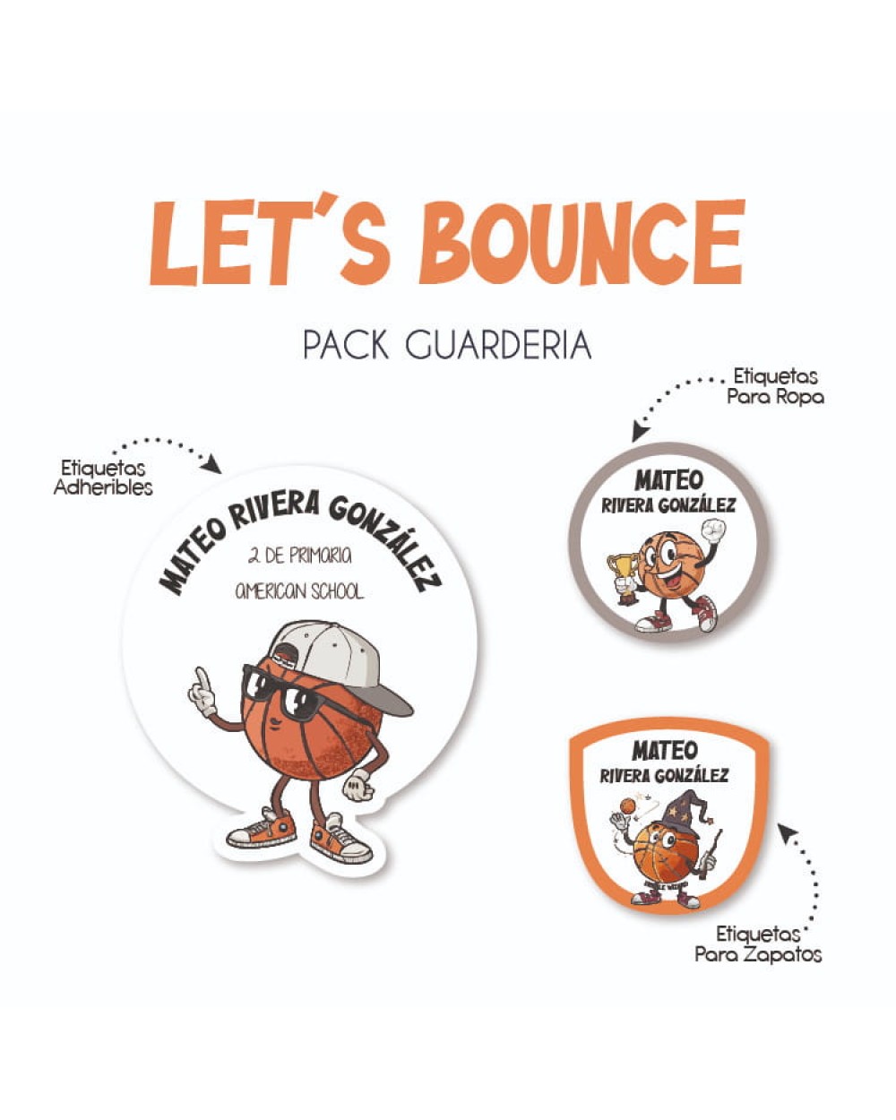 Pack Guardería Lets Bounce| Pack Guarderia Pack Guardería Lets Bounce| Pack Guarderia