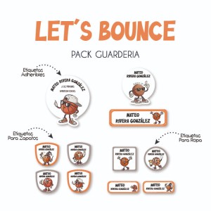Pack Guardería Lets Bounce Pack Guardería Lets Bounce