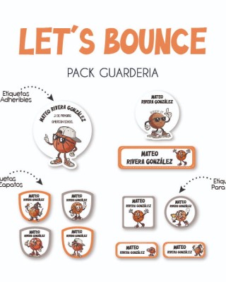 Pack Guardería Lets Bounce