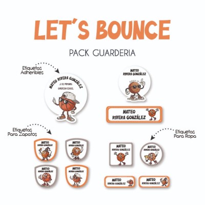 Pack Guardería Lets Bounce