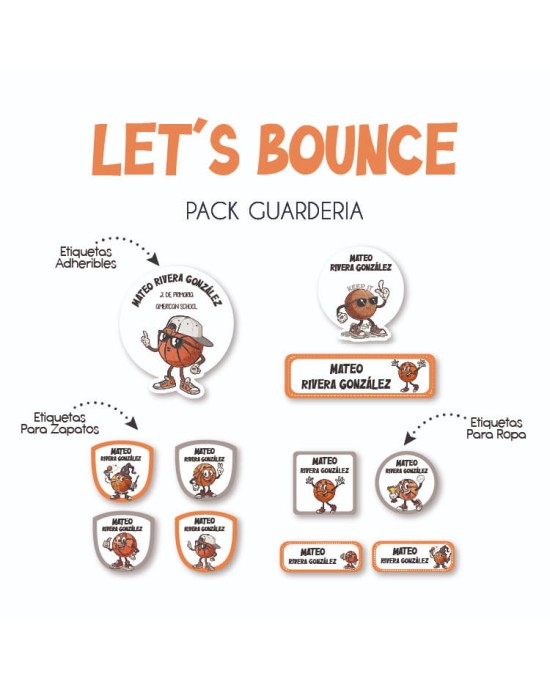 Pack Guardería Lets Bounce| Pack Guarderia