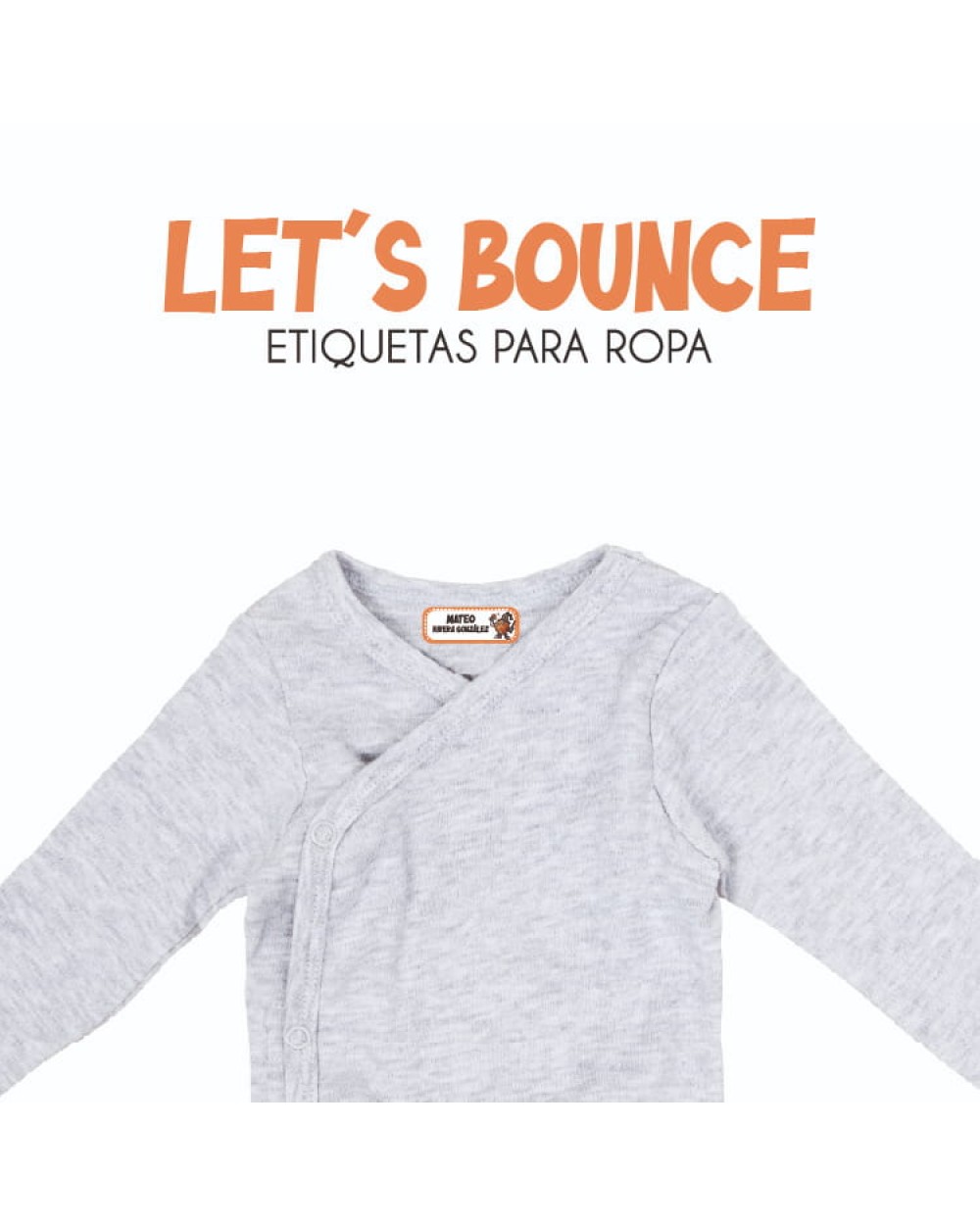 Ropa Lets Bounce-Etiquetas Para Ropa Ropa Lets Bounce-Etiquetas Para Ropa