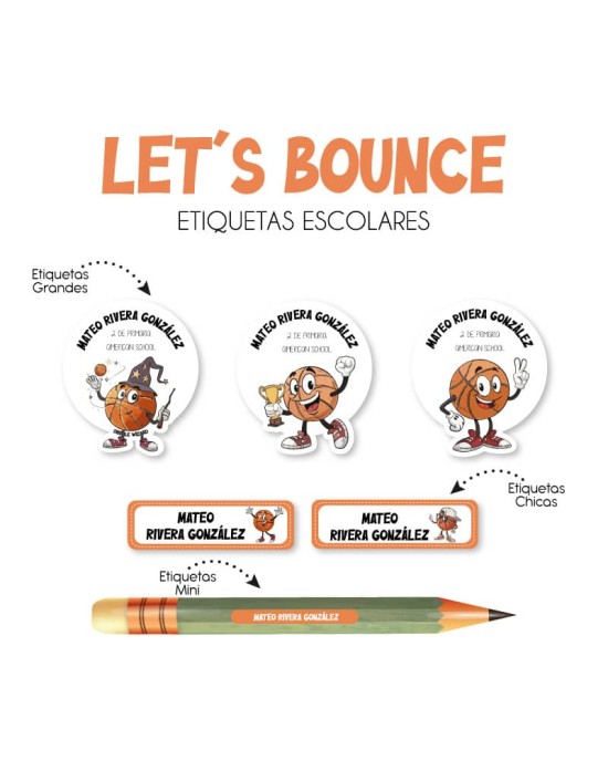 Pack Escuela y Zapatos Lets Bounce| Pack Adheribles y Zapatos Pack Escuela y Zapatos Lets Bounce| Pack Adheribles y Zapatos